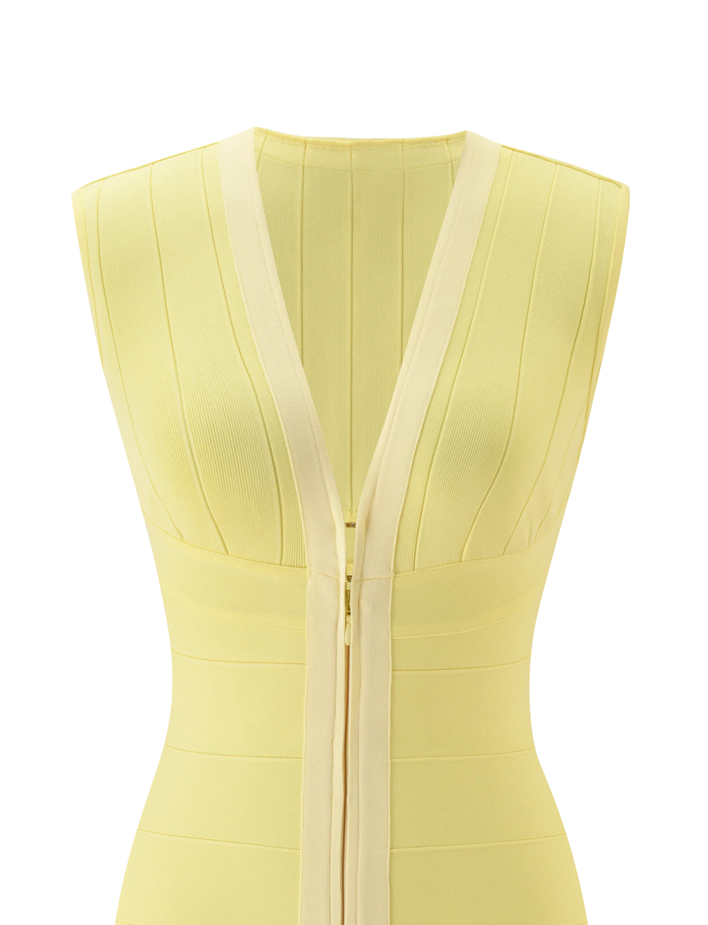 EMBER MINI BANDAGE YELLOW DRESS