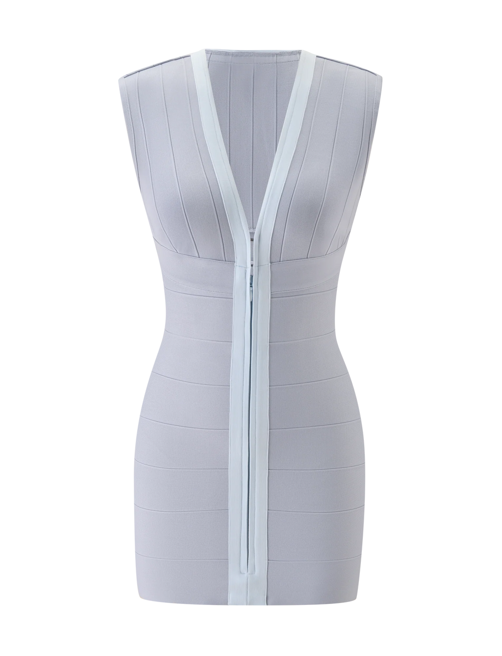EMBER MINI BANDAGE BLUE DRESS