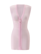 EMBER MINI BANDAGE PINK DRESS